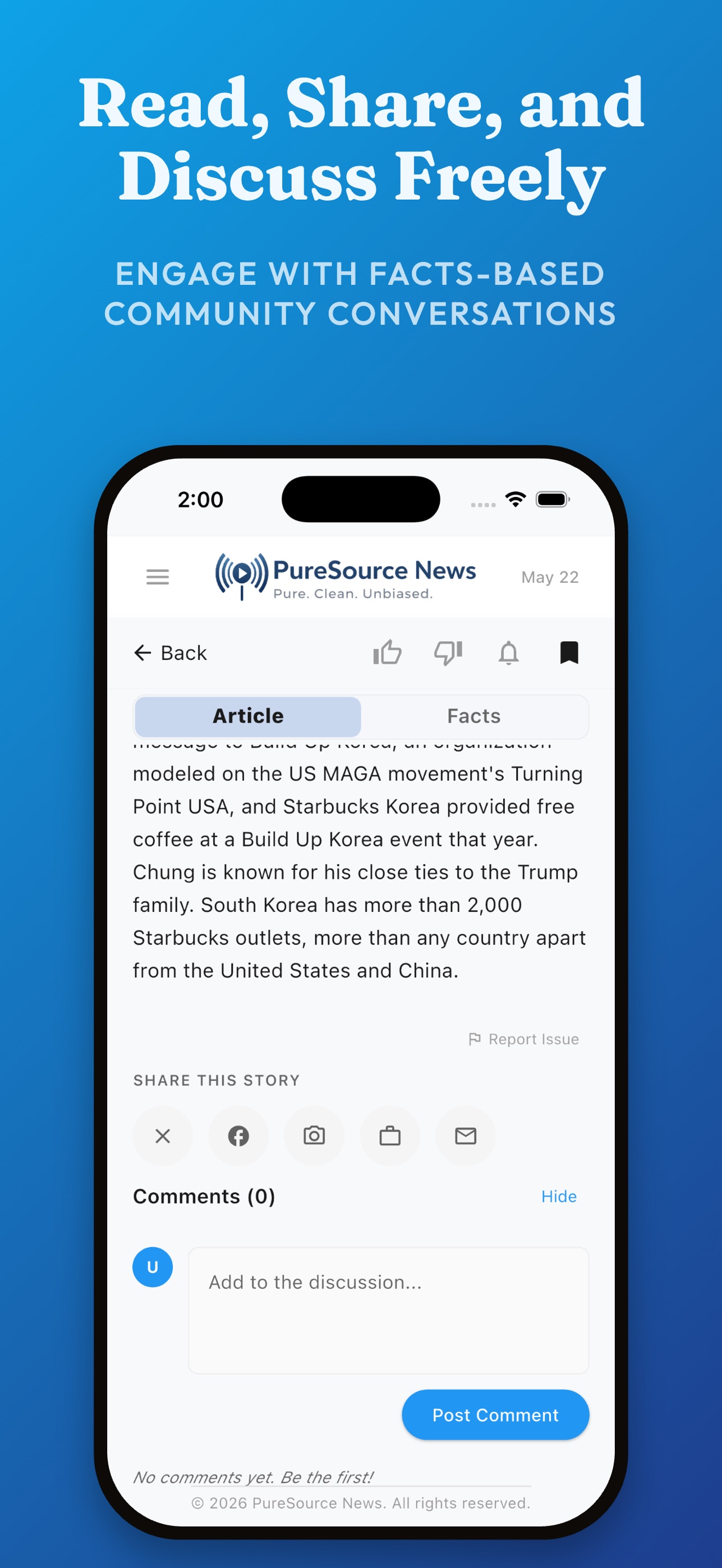 Screenshot 4 of PureSource News