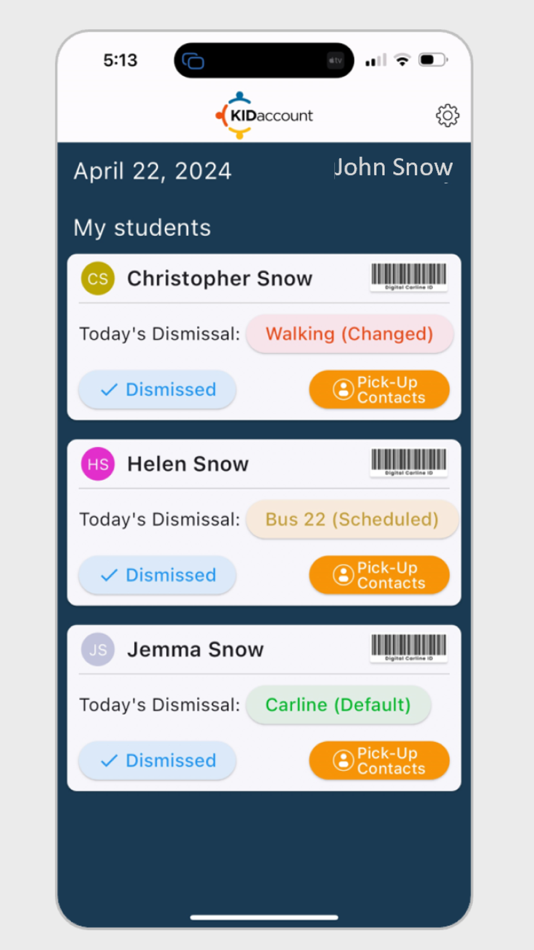 #1. KIDaccount (iOS) 由: Robert Dickey