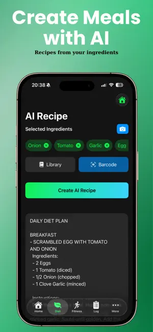 MyFit.io: Fitness Diet App screenshot 3