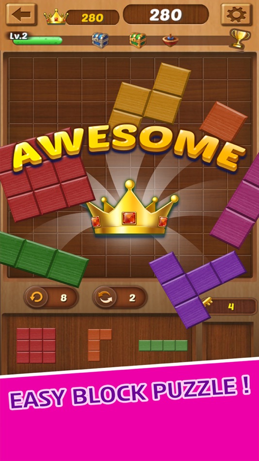 #2. Wood Block Toy : Block Puzzle (iOS) 由: ACTIONFIT
