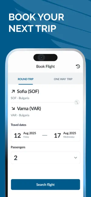 Bulgaria Air screenshot 4