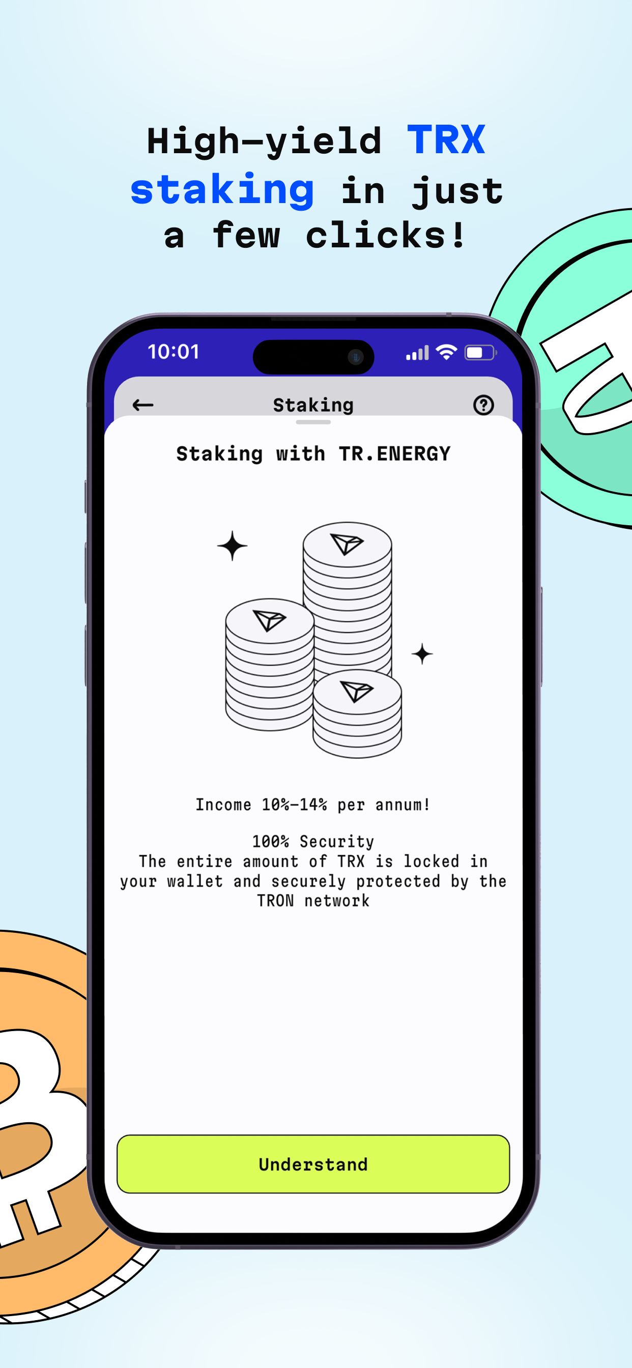 TR.ENERGY: Tron & USDT Wallet