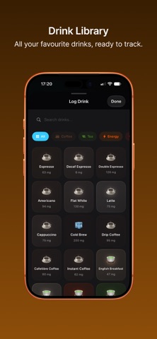 Hotshot Caffeine Tracker Screenshot 3 of 5