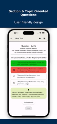 Actuary Exams Practice Test screenshot 1