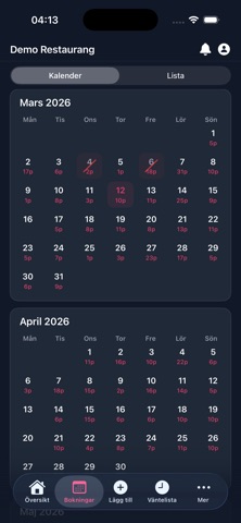 Bokvyx screenshot
