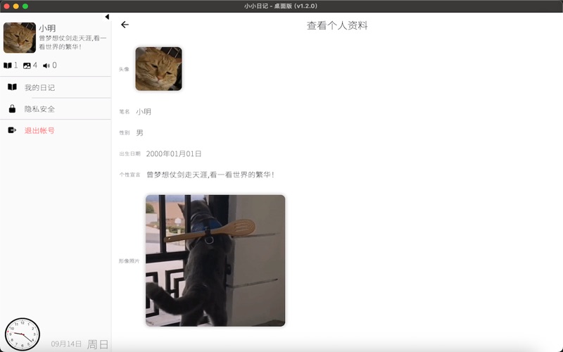 小小日记桌面版 screenshot