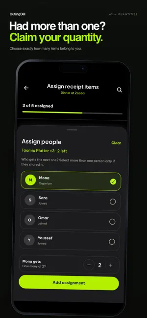 OutingBill screenshot 3