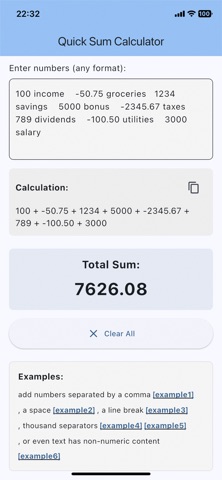 Sum Up: Quick Calculator screenshot