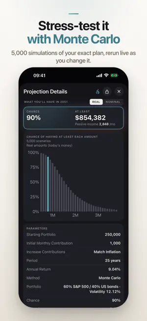 simpleFIRE: FIRE Calculator screenshot 2