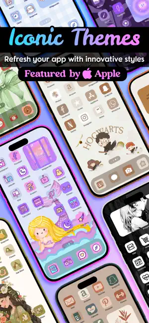 Iconic Themes & Wallpaper screenshot 1