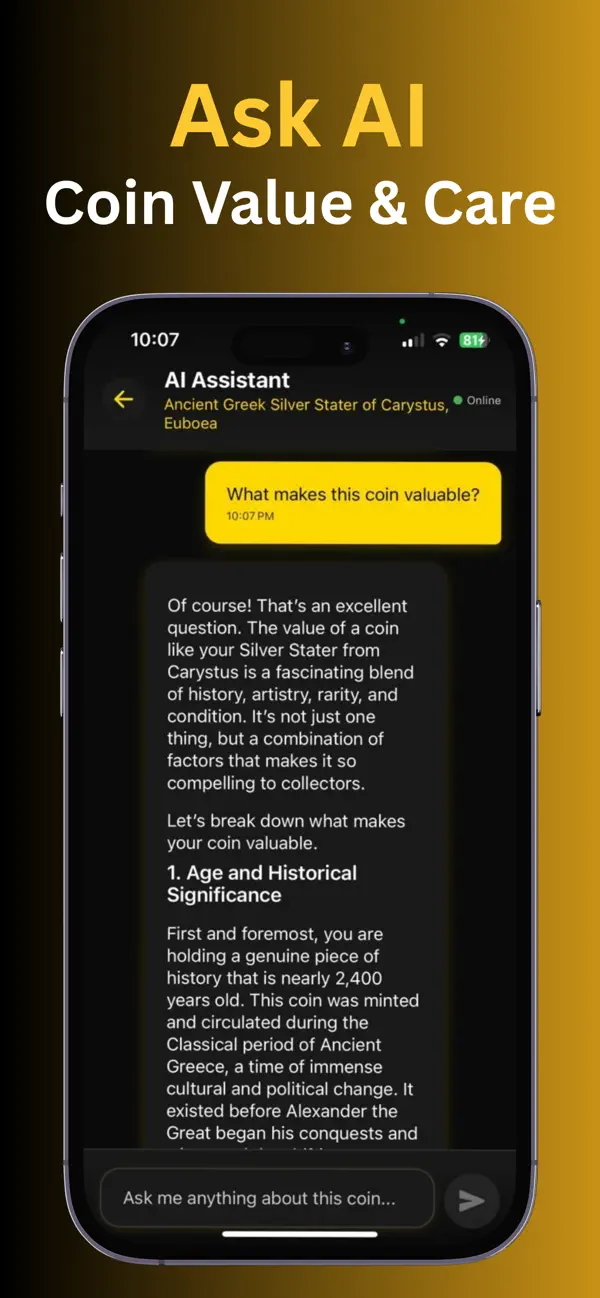 #2. Coin Scanner : Identify Value (iOS) Ved: Sureshbhai Khunt