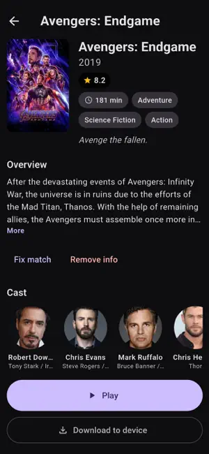 DreamPlayer - Video Player screenshot 2