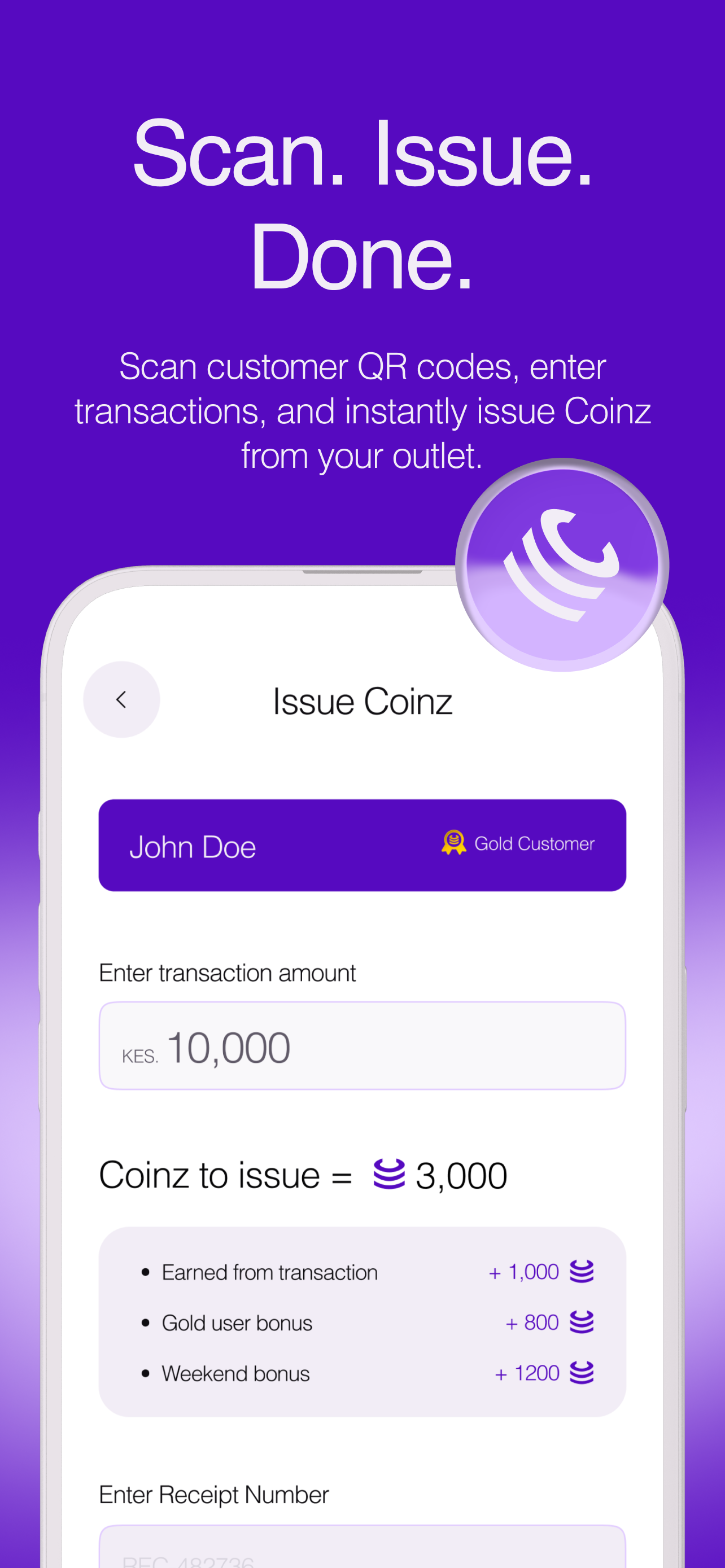 Coinz Till screenshot 2