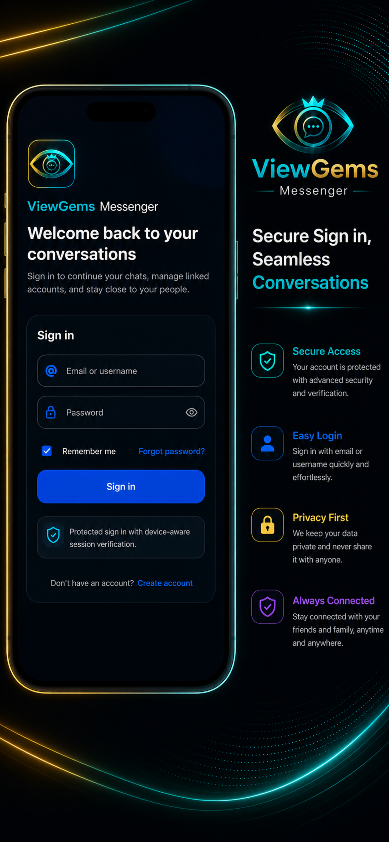 ViewGems Messanger screenshot 4