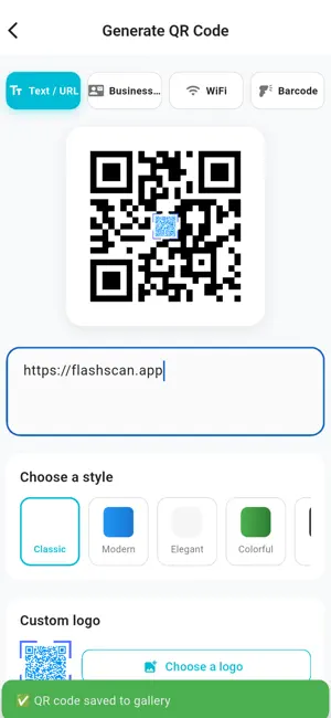 FlashScan Pro: QR Code Scanner screenshot 2