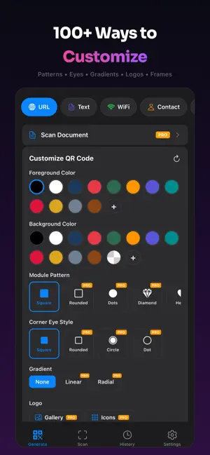 QR Generator Pro - Scan & Make screenshot 3