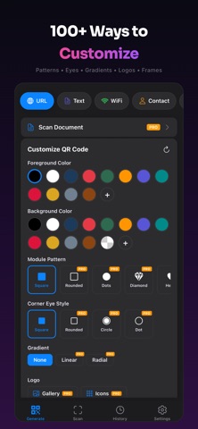 QR Generator Pro - Scan & Make Screenshot 3 of 4