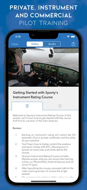 Sporty's Pilot Training screenshot 2