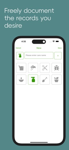 PlantTime: Reminders Records iPhone screenshot