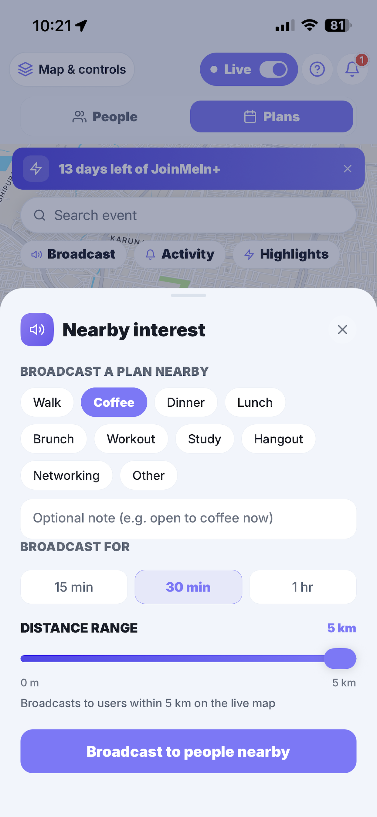 Join-Me-In screenshot 4