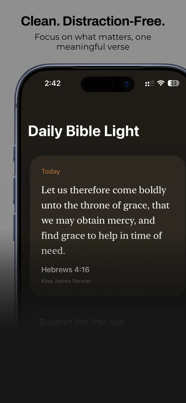 Screenshot #1 pour DailyBibleLight