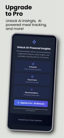 AI Journal Solutions screenshot