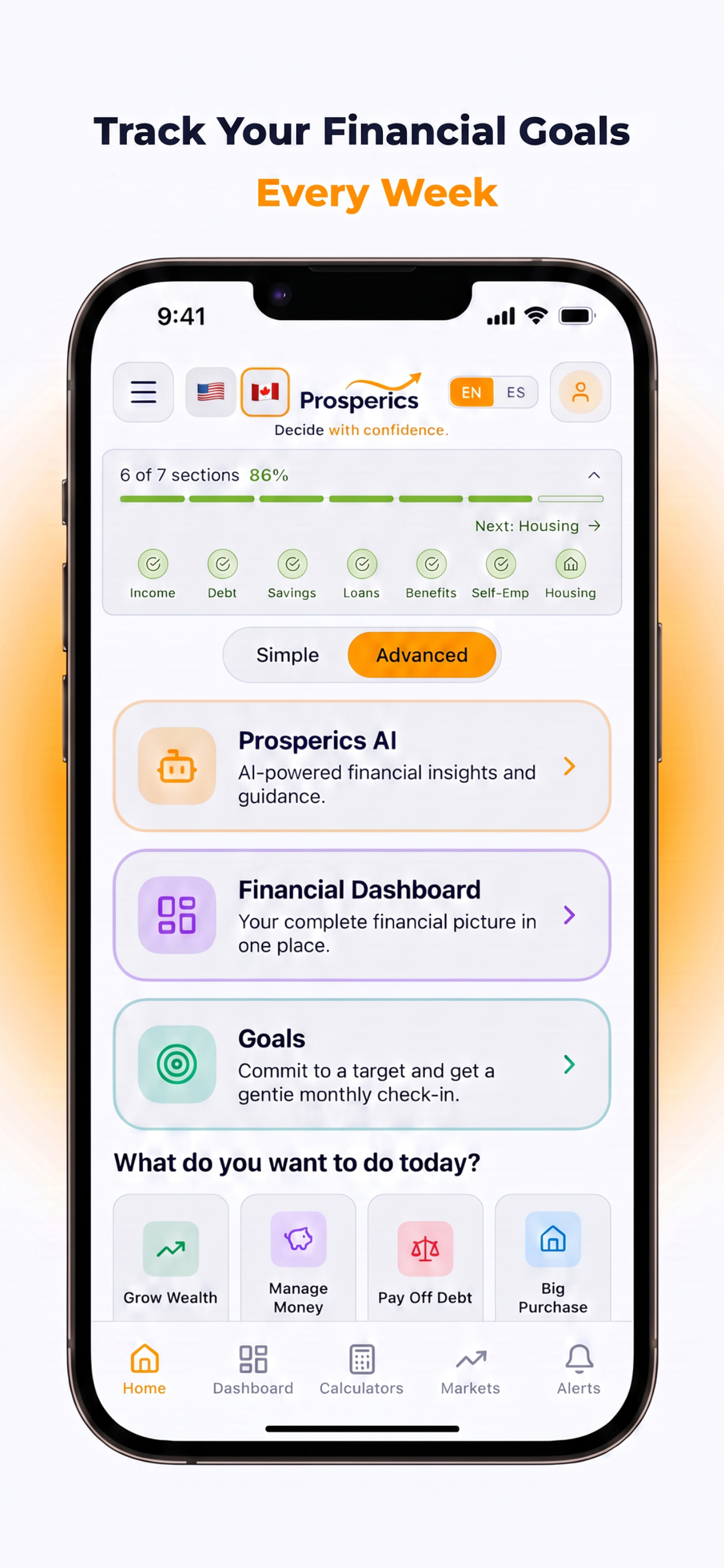 Prosperics: AI Finance Tool screenshot 10
