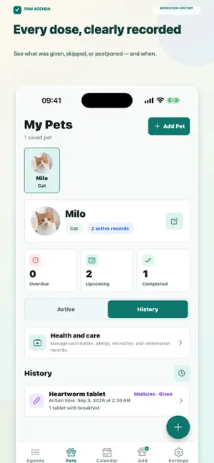 Paw Agenda screenshot 3