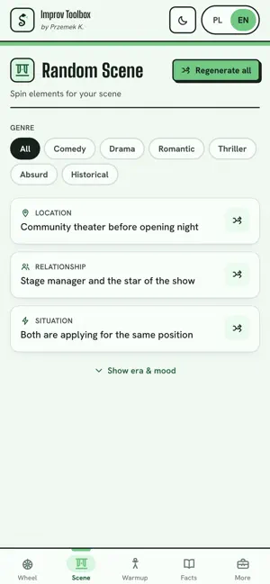 Improv toolbox screenshot 4