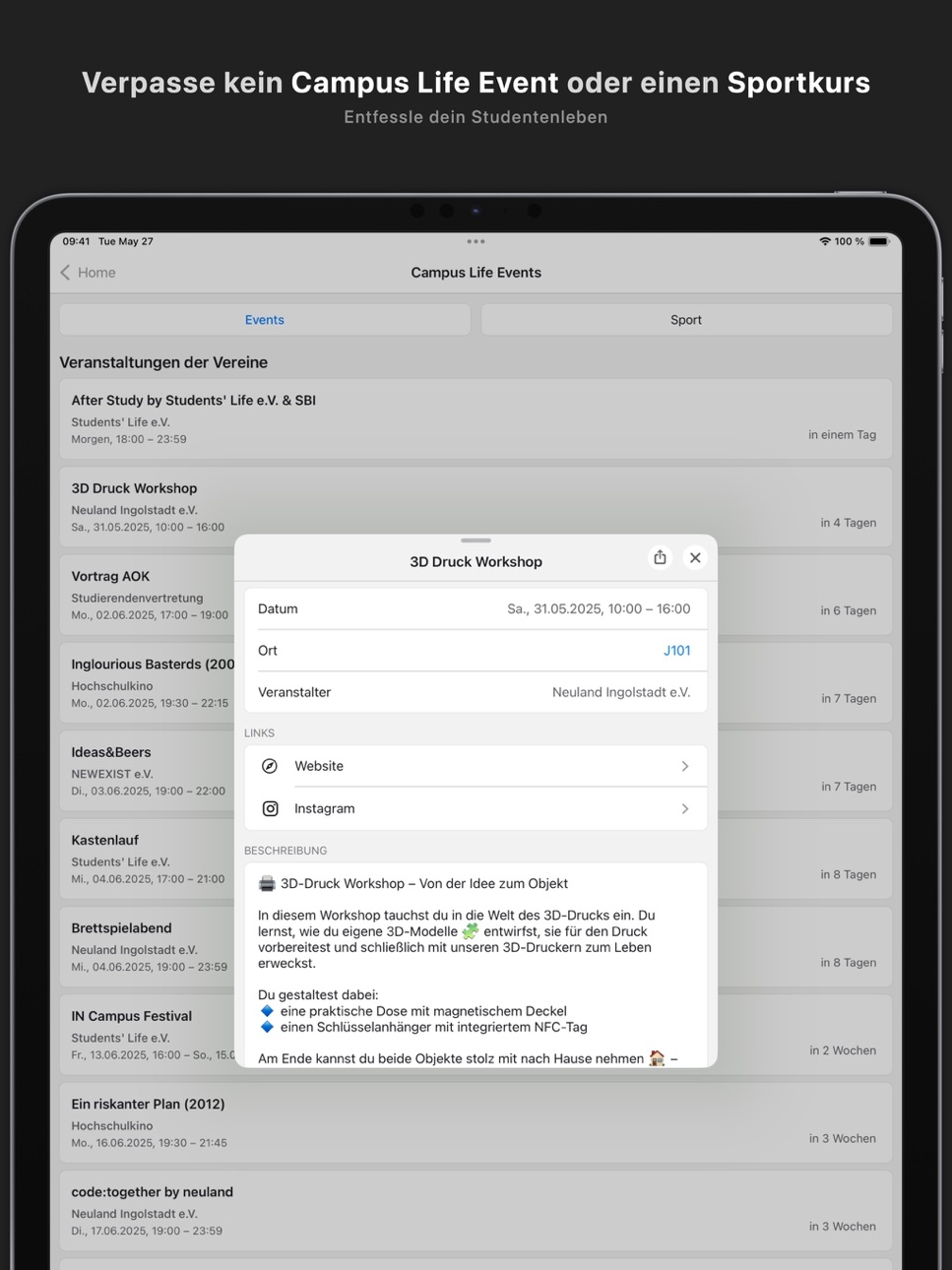 iPad screenshot
