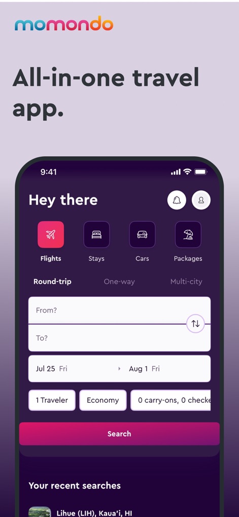 momondo: Flights, Hotels, Cars - null