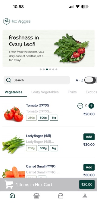Hex Veggies Screenshot 2 of 6