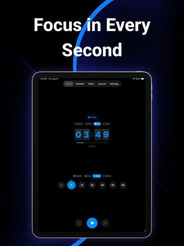 Focus To-Do - Pomodoro Tasks iPad screenshot