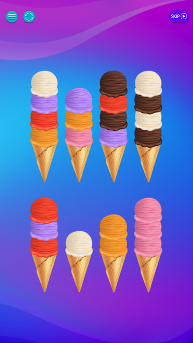 Ice Cream Sorting Screenshot