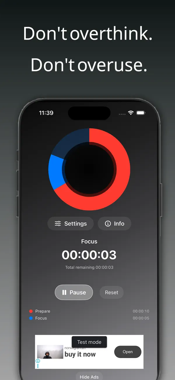 #5. LOOP – Visual Timer (iOS) Ved: Junichi Koike