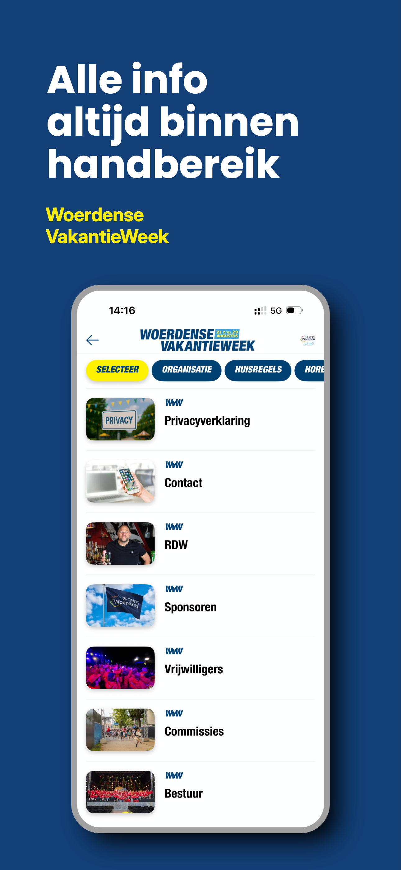 VakantieWeek screenshot 6