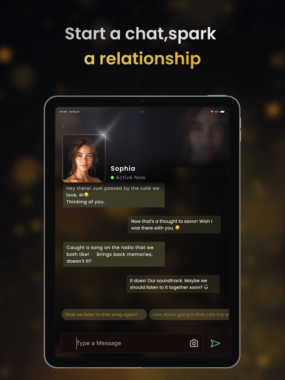 Chat with AI Friend - Chatbot iPad screenshot 5 - Productivity app