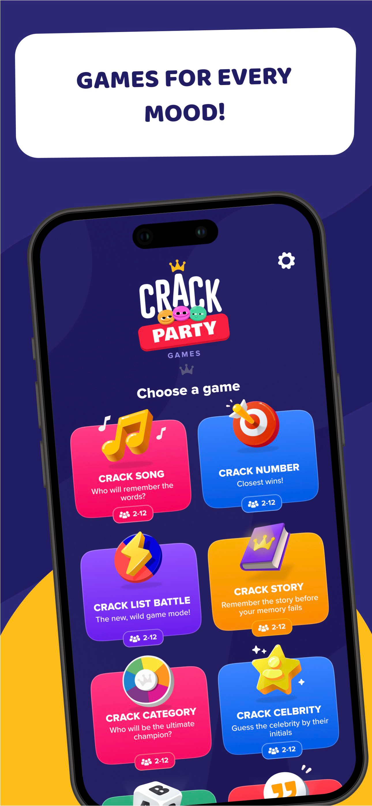 Word Party Games: Crack List
