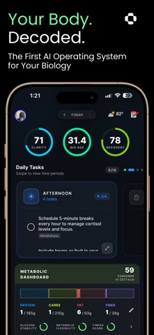 NuVARD: Longevity AI Screenshot 1 of 9