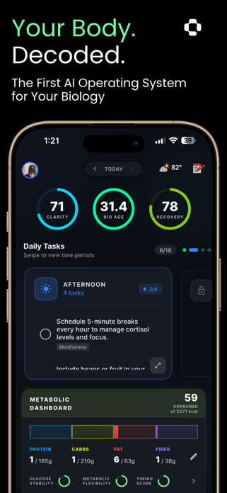 NuVARD: Longevity AI Screenshot 1 of 9