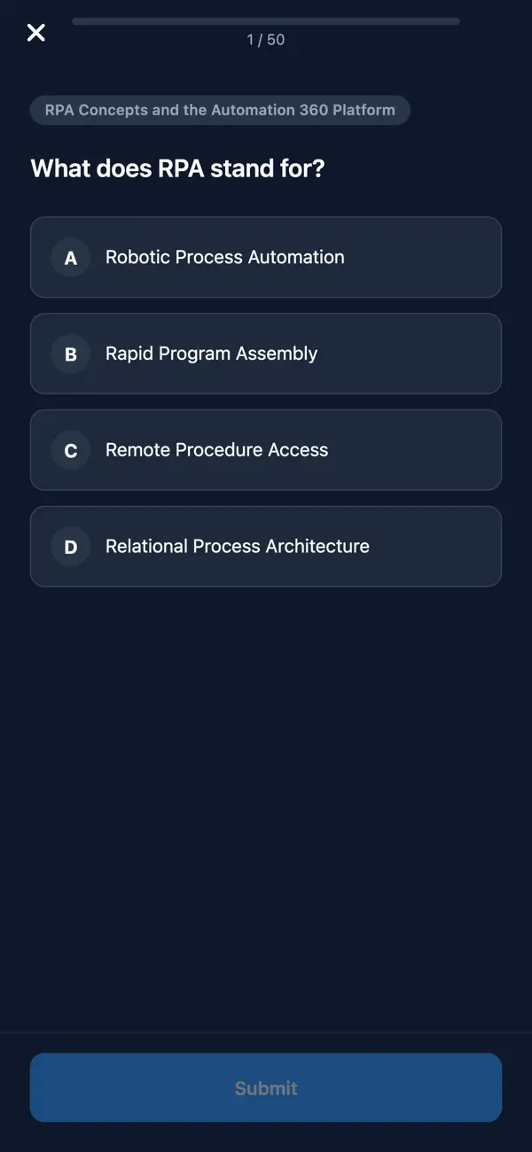 Screenshot #3 pour Automation 360 Prep