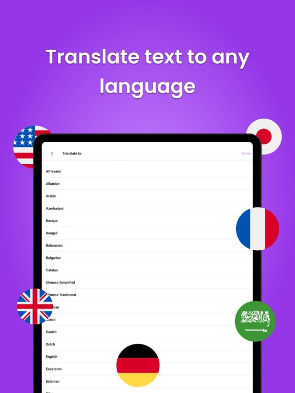 Image to Text : Text Scanner iPad screenshot 6 - Utilities app