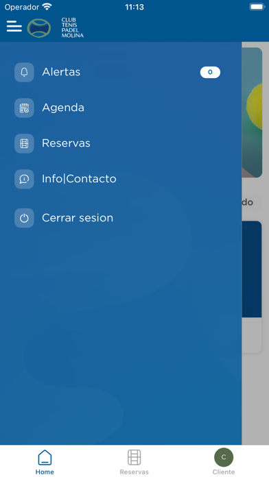 Club Tenis Padel Molina Screenshot