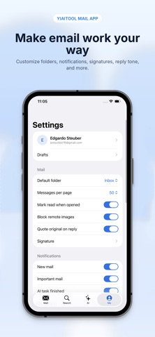 Yiaitool Mail App iPhone screenshot