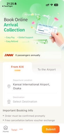 INNN JP Airport Transfer&Trip iPhone screenshot