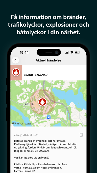 SOS Alarm 112 iPhone screenshot 5