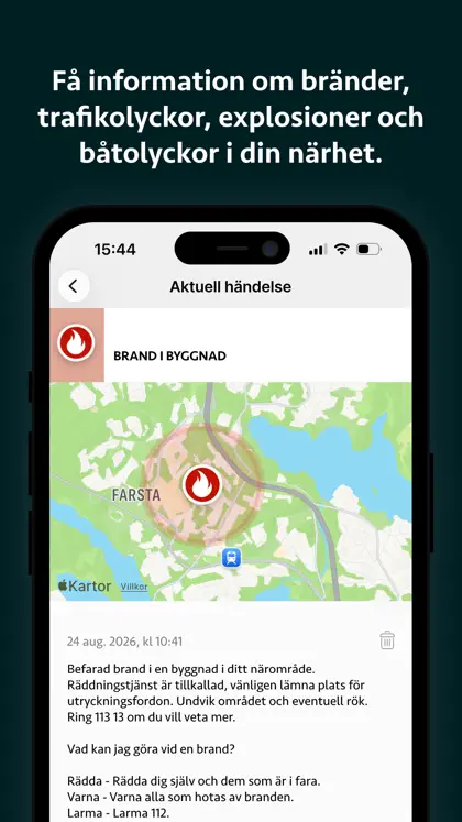 Captura de tela 5 de 6 de SOS Alarm 112