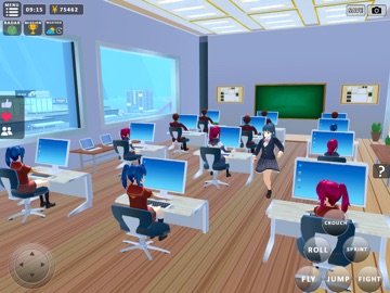 Sakura School iPad screenshot