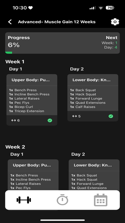 Element 26 Workout App screenshot-4