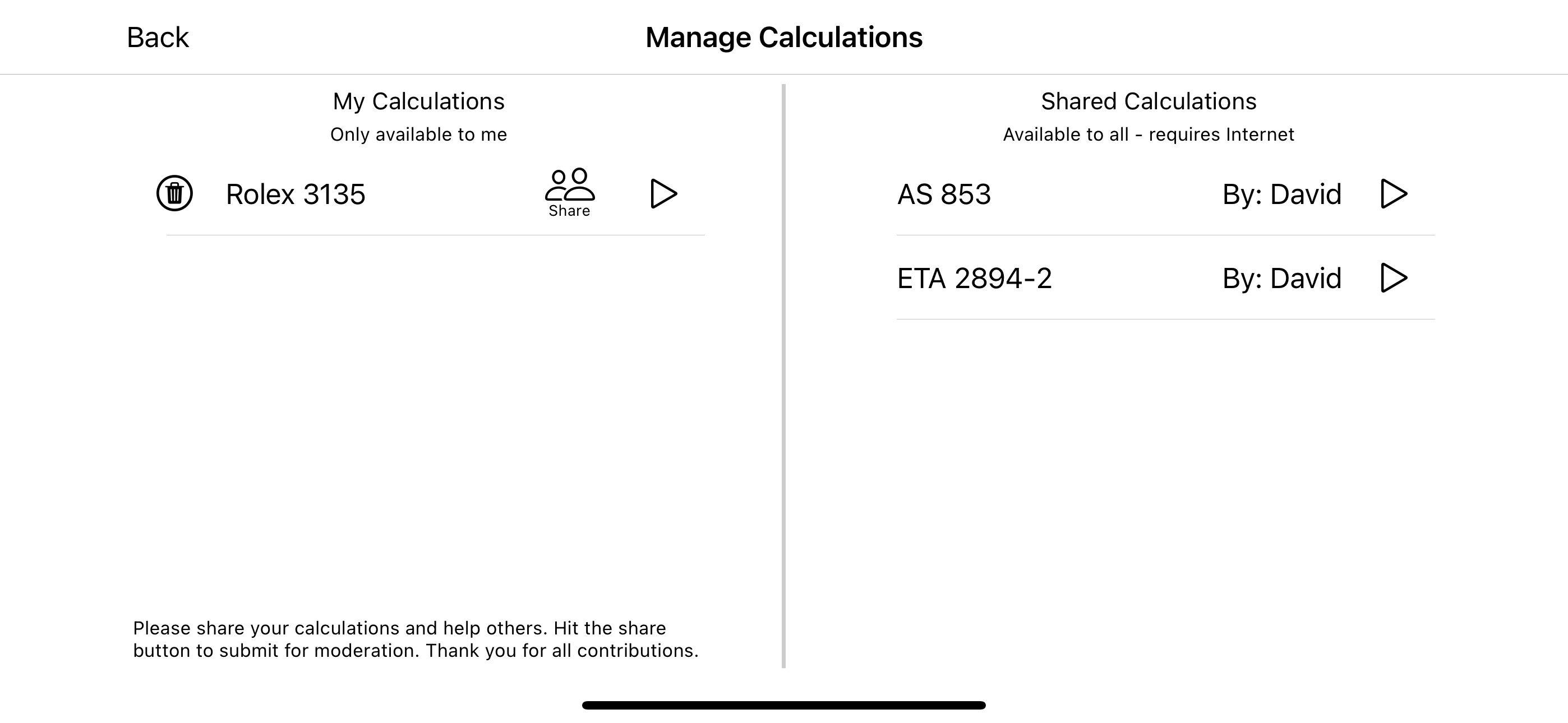 Watch Gear Calculator